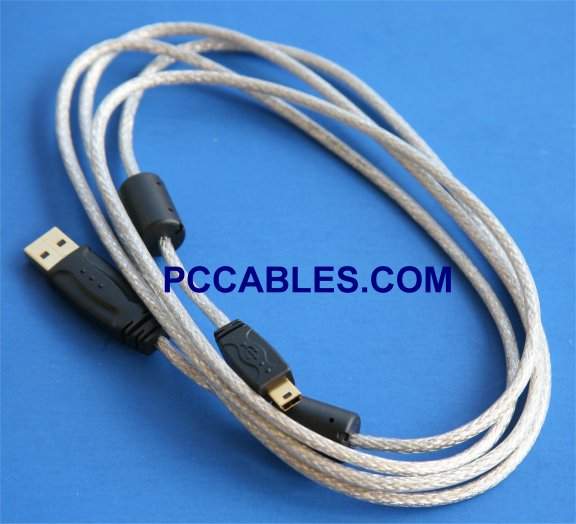 USB GPS CABLE MINI-B 5-Wire for GARMIN 010-10477-03