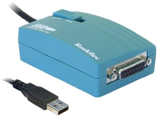 USB Game Port Adapter DB-15 to USB 168199 Compatible