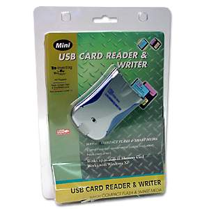 USB MEMORY CARD READER SMARTMEDIA COMPACTFLASH USB 1.1