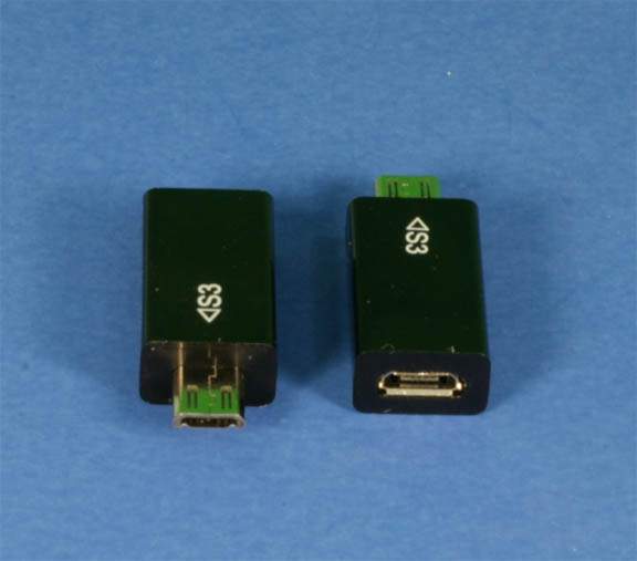 USB Micro-11 Pin Male to USB Micro-5 Pin Female Adapter