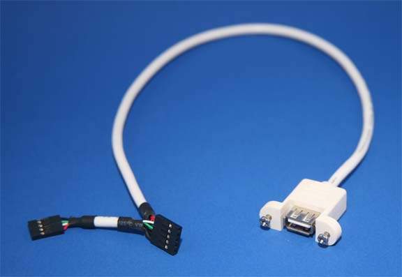 USB PORT SINGLE to MAINBOARD PORT Universal 14in