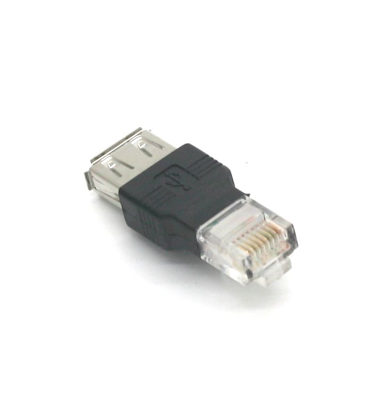 USB Type A Female to RJ45 Male Adapter