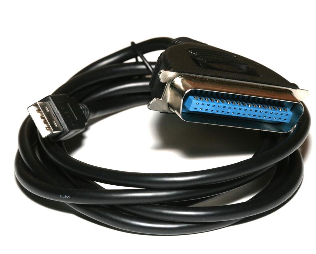 36-pin Parallel Ports 6FT InstallerCCTV USB to Parallel IEEE 1284 Printer Cable Adapter 