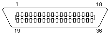 Centronics_36_Male_Connector