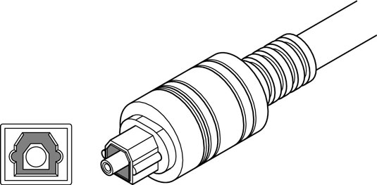 Toslink Toshiba Link Connector