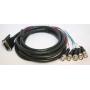 DVI-A to 5-BNC Cable Ferrite 10FT