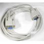 25ft DB9 M/F 9C Serial Straight Thru Extension Cable UL Premium USA