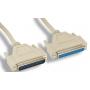 DB37-Male to DB37-Female 6FT Cable Serial Extension RS-449