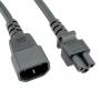 6ft IEC C14 to C5 18/3 SJT Power Cord