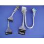 Floppy and IDE Silver Round Cable Set