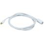 Mini-DisplayPort Extension 6FT 32AWG Male to Female Cable White