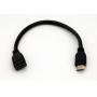 HDMI 8 inch Port Saver Cable Male to Female Extension