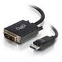 DisplayPort Male to DVI-D Single Link Male 2M Cable Premium 6Ft