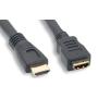 24AWG High Speed HDMI Male to Female Extension Cable CL2 3D Ready 15Ft