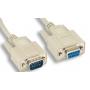 Serial Null Modem Cable 10FT DB9F DB9M