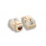 CAT5e KEYSTONE RJ45 Jack Punch Down Ivory