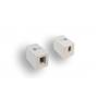 Keystone Wall Surface Mount Box 1-hole White RJ45