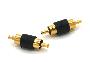 RCA-Male to RCA-Male Adapter Gold