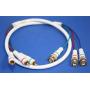 3-RCA to 3-BNC Component Cable Video 3Ft