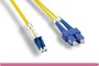 9 Meter OS2 Duplex Single Mode LC-SC 9/125µm Fiber Optic Cable