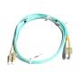 10Gb Duplex Multimode 50 125 OM3 Fiber Patch Cable LC-LC Aqua 2M