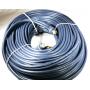 Audio Cable 100FT RCA-M RCA-M Shielded Blue DUAL Premium