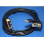 VGA USB to M1-DA EVC-34 Cable 6FT