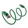 25ft Cat6 Snagless Shielded (STP) Network Patch Cable Green