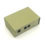 RJ45 AB 2 Way Switch Box Rotary Manual Network Disconnect