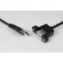 USB 2.0 Panel Mount Cable Single Port Bulkhead Cable Male-Female 10FT