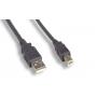 USB 2.0 COMPUTER Cable TYPE A to TYPE B Black 10FT