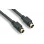 3FT S-Video Cable 4-PIN MINI-DIN Male to Male 3 Feet SVIDEO