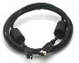 6FT Firewire Cable Black 6Pin 4Pin with Ferrite 1394A Premium Heavy Duty