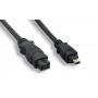 1394b Firewire 800/400 Cable 25Ft 9Pin 4Pin Long Tether