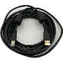 USB Cable Type-A to Type-B Black 20FT 20awg Power Gold Plated Printer