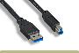 USB 3.0 SuperSpeed Cable A-B 15FT Black