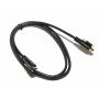 USB 3.1 SuperSpeed C-C Cable 1M Single Screw Lock Type C Male 10Gbps Industrial