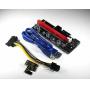 60cm VER009S PCI-E Riser Card PCIe 1x to 16x USB 3.0 Data Cable Bitcoin Mining