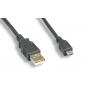 MicroUSB USB MicroB Cable 15FT 28/24 AWG Premium Black