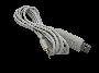USB Type-A White 3.5mm TRS Cable PL2303GT Chipset White